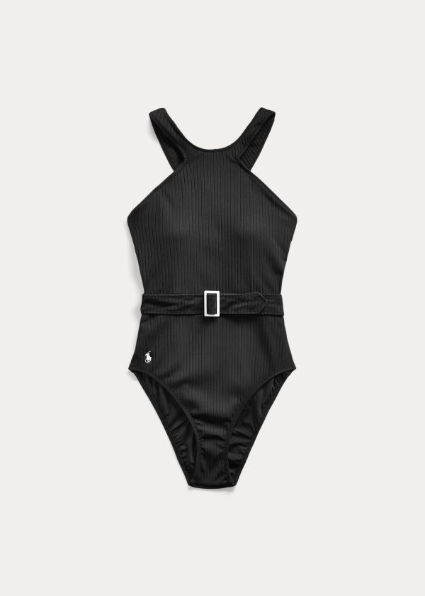 Fatos De Banho Polo Ralph Lauren Belted Halter Mulher 42067-XZEU